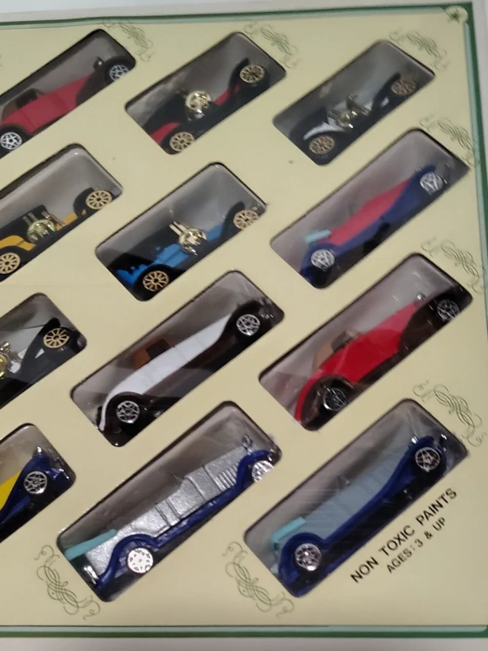 Vintage Jobar Classic Cars JC282 Die Cast Fastwheel 20 Car Set In Box